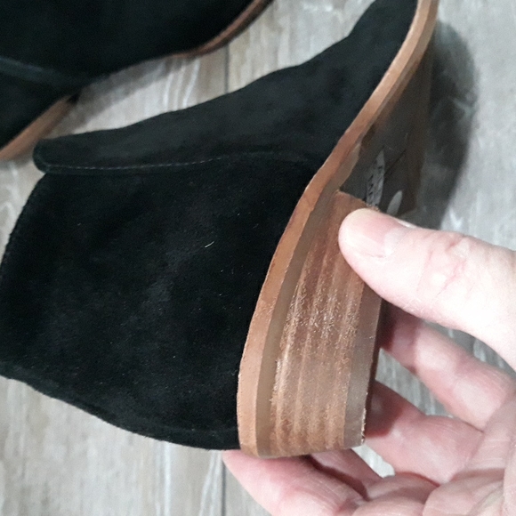 Alex Marie black suede zip booties. Size 7.5. NWOT - Picture 6 of 12